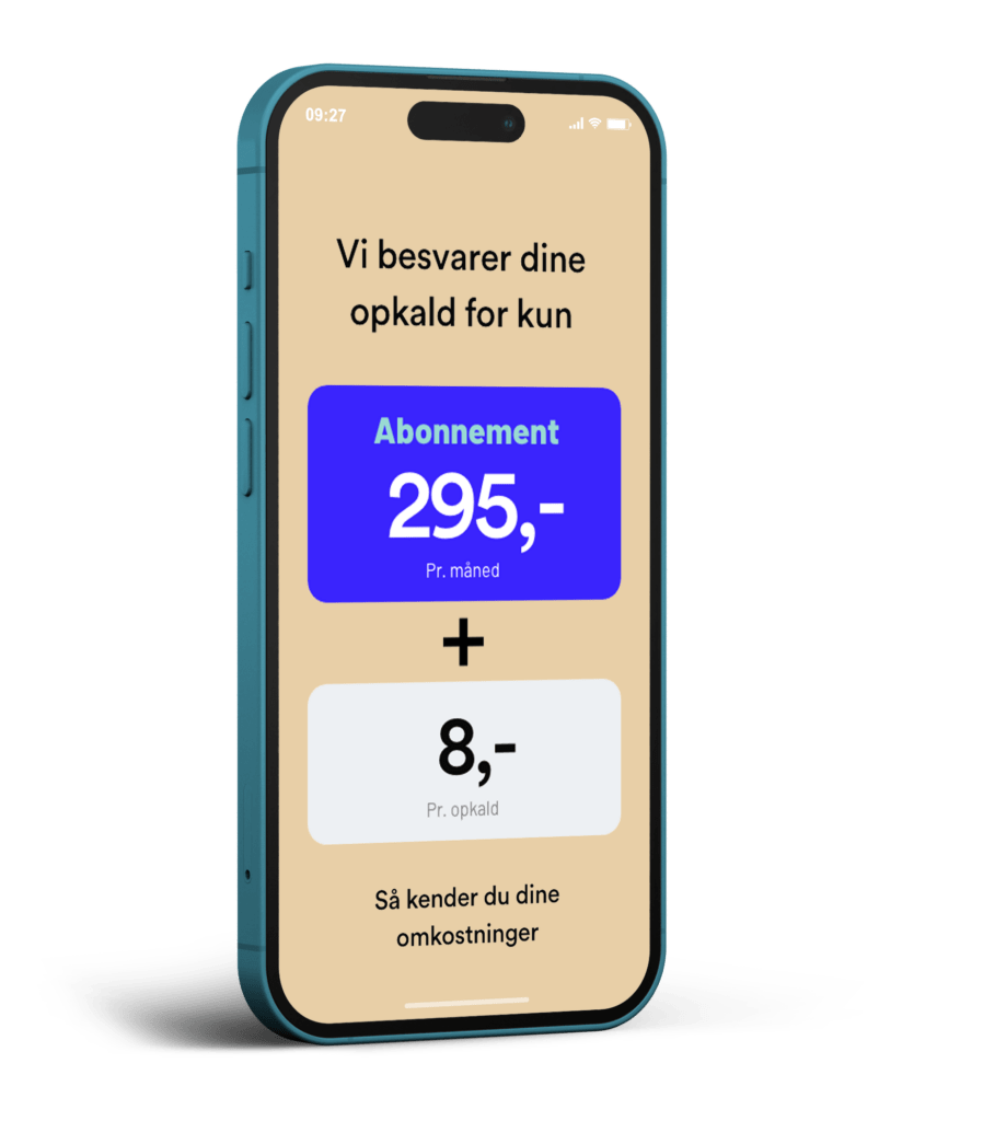 Professionel telefonpasning til erhverv