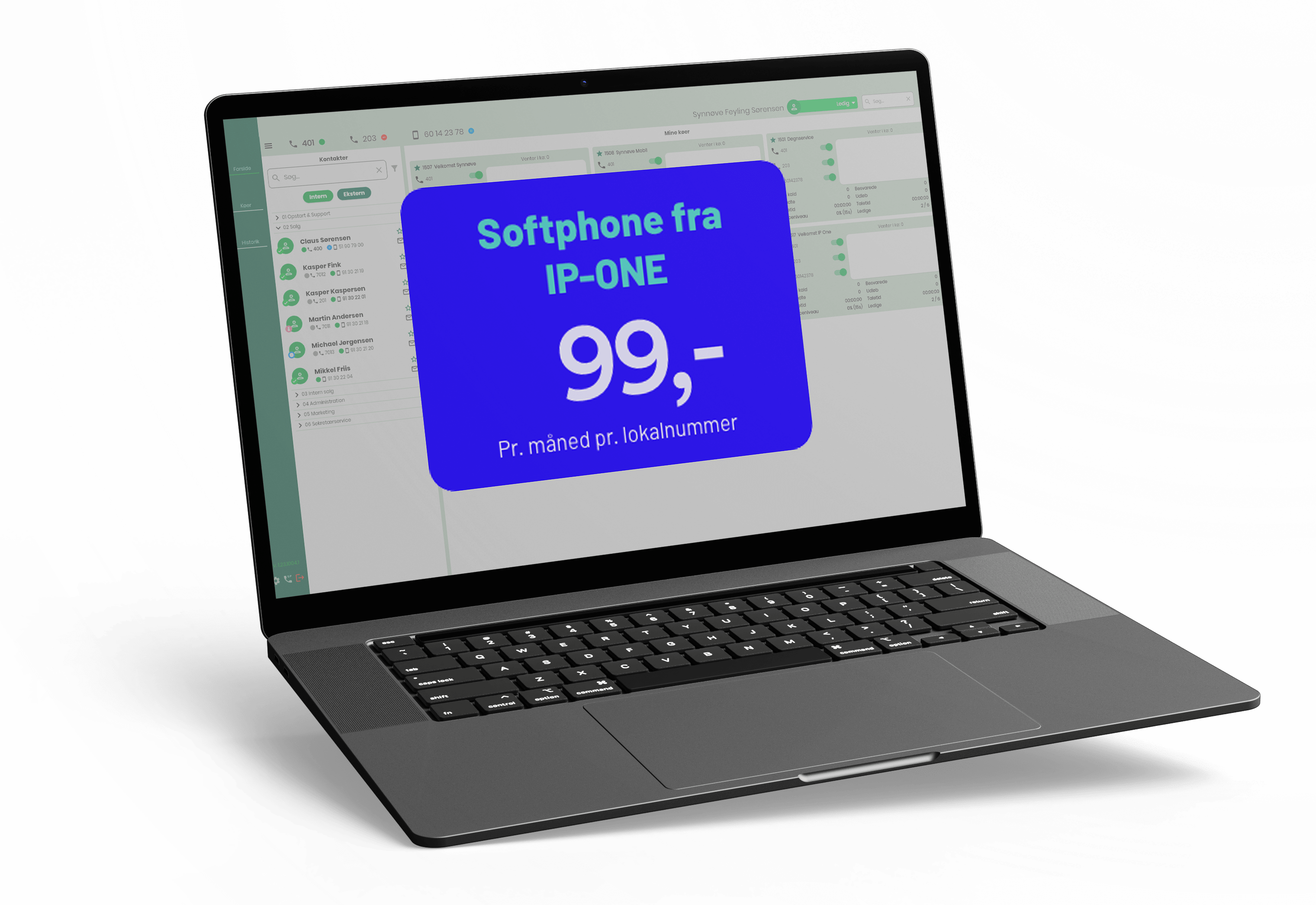 telefoni med softphone