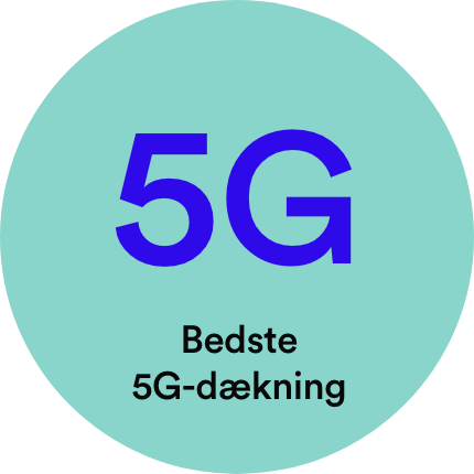5G dækningskort - bedste mobildækning
